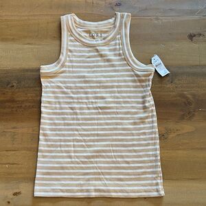 LOFT Perfect Striped Tank Top